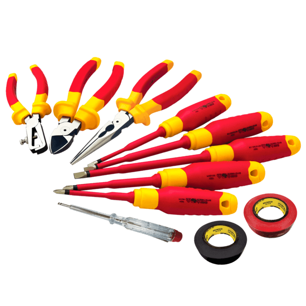 Macfix Tool Group_Insulated VDE 11-PC Electrician's Combined Tool Set