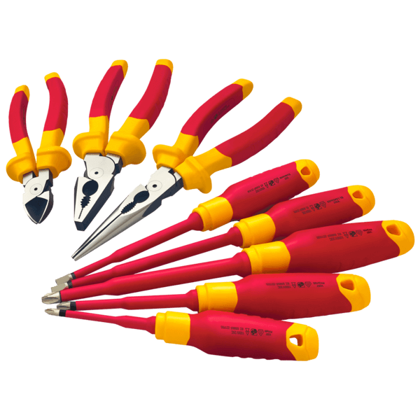 Macfix Tool Group_Insulated VDE 8-PC Screwdriver & Pliers Tool Set